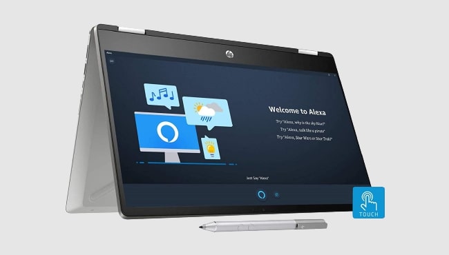 Best laptop for drawings: HP Pavilion x360 dh1010TU