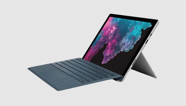 Best laptop for drawing-artists: Microsoft Surface Pro 6