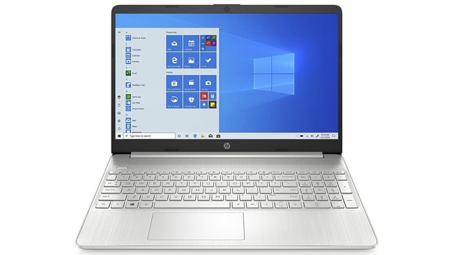 HP 15 15s-Eq0500Au laptop under 50K in India.