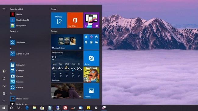 Windows OS image