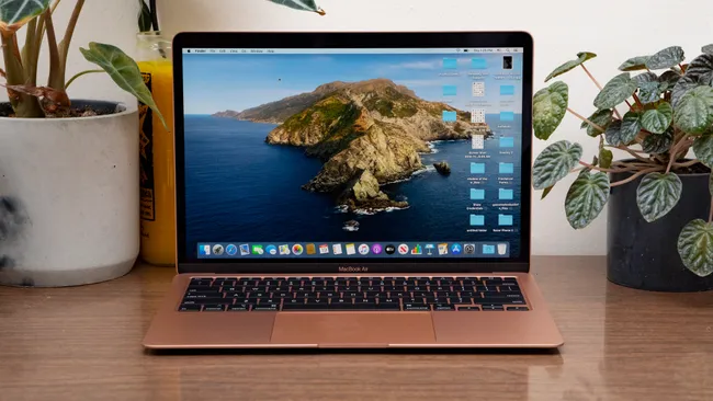 Apple's Macbook Air. It is powered by Intel Core i3 with Intel Iris Plus Graphics and 49.9Wh battery on a base model. So, good for web and iOS programming. But, sucks in the rest type of coding.